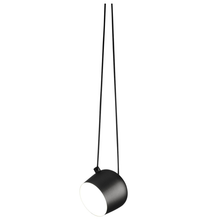 Carica l&#39;immagine nel visualizzatore di Gallery, lampada a sospensione lampadario Flos Aim Small LED nero