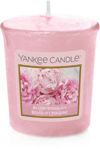 Yankee Candle, Blush Bouquet, rosa, sampler, candele profumate, profumi, regalo, colori, candele americane, fiori 