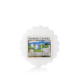 Yankee Candle, clean cotton, cera da fondere, candele profumate, profumi, regalo, colori, candele americane