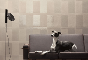 Flos Ok cromo sospensione con tirante in acciaio a LED design minimal moderno lettura divano