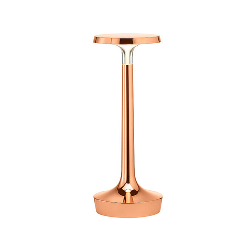 Flos Bon Jour Unplugged lampada ricaricabile da tavolo design rame
