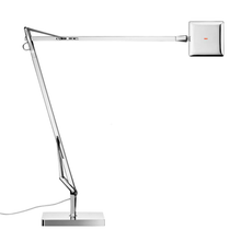 Carica l&#39;immagine nel visualizzatore di Gallery, Lampada da tavolo o scrivania Flos Kelvin EDGE cromo a braccio illuminazione a led