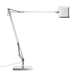 Lampada da tavolo o scrivania Flos Kelvin EDGE cromo a braccio illuminazione a led