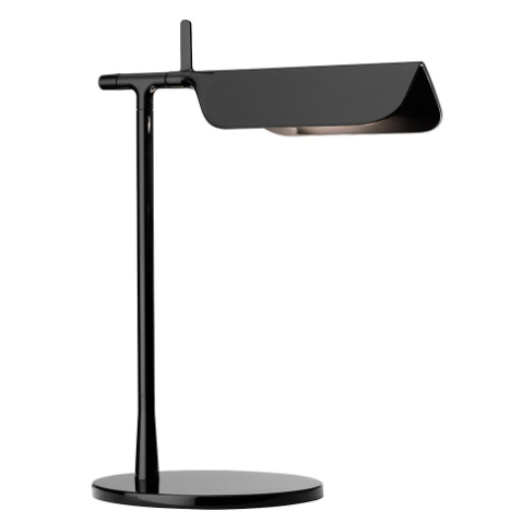 Lampada da tavolo Flos Tab T LED stile moderno minimal nero