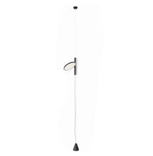 Carica l&#39;immagine nel visualizzatore di Gallery, Flos Ok cromo sospensione con tirante in acciaio a LED design minimal moderno