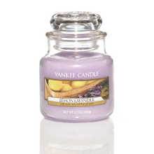 Carica l&#39;immagine nel visualizzatore di Gallery, Yankee Candle, Lemon Lavender, giara piccola, candele profumate, profumi, regalo, colori, candele americane, limone, lavanda