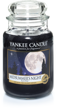 Carica l&#39;immagine nel visualizzatore di Gallery, Yankee Candle, Midsummers Night, giara grande, candele profumate, profumi, regalo, colori, candele americane, nero, uomo, luna