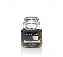 Carica l&#39;immagine nel visualizzatore di Gallery, Yankee Candle, Midsummers Night, giara piccola, candele profumate, profumi, regalo, colori, candele americane, nero, uomo, luna