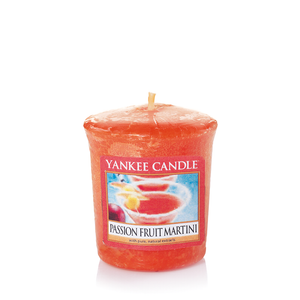 Yankee Candle, Passion Fruit Martini, sampler, candele profumate, profumi, regalo, colori, candele americane 
