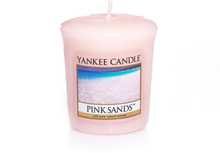 Carica l&#39;immagine nel visualizzatore di Gallery, Yankee Candle, Pink Sands, rosa, mare, spiaggia, sampler, candele profumate, profumi, regalo, colori, candele americane 