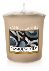 Yankee Candle, Seaside Woods, sampler, candele profumate, profumi, regalo, colori, candele americane 