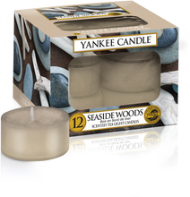 Carica l&#39;immagine nel visualizzatore di Gallery, Yankee Candle, Seaside Woods, tea light, candele profumate, profumi, regalo, colori, candele americane 