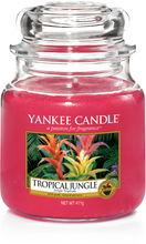 Carica l&#39;immagine nel visualizzatore di Gallery, Yankee Candle, Tropical Jungle, tropicale, giungla, giara media, candele profumate, profumi, regalo, colori, candele americane 