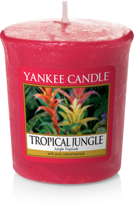 Yankee Candle, Tropical Jungle, tropicale, giungla, sampler, candele profumate, profumi, regalo, colori, candele americane 