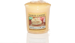 Yankee Candle, Vanilla Cupcake, sampler, candele profumate, profumi, regalo, colori, candele americane